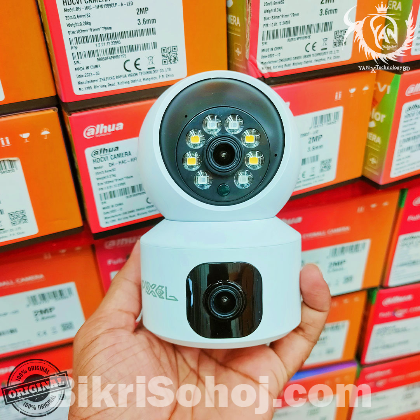 4G SIM System Dual Lens Doll Ip Camera V380